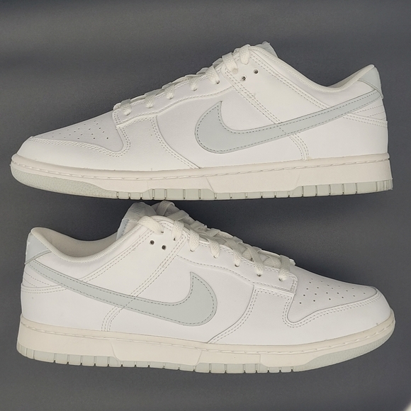 Nike Dunk Low Retro White Pure Platinum Men's Size 11.5 - Gently Used, Like New - Picture 3 of 16